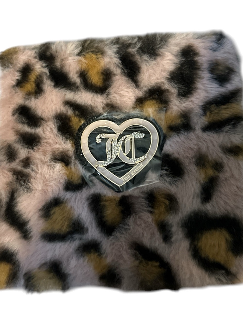 NWT juicy couture eyeshadow palette mirror with fur 16 colors nice new